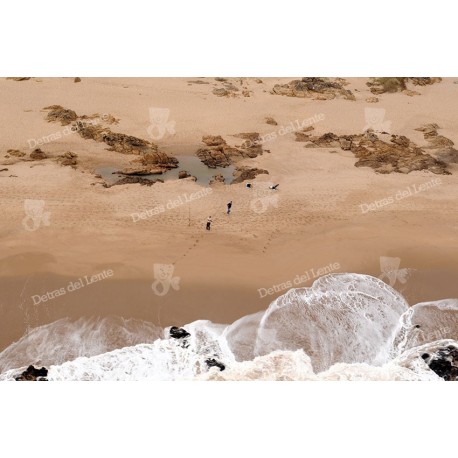 La costa desde el cielo