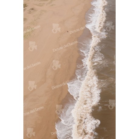 La costa desde el cielo