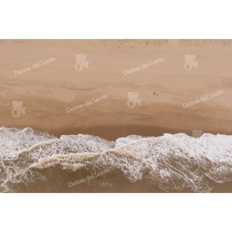 La costa desde el cielo