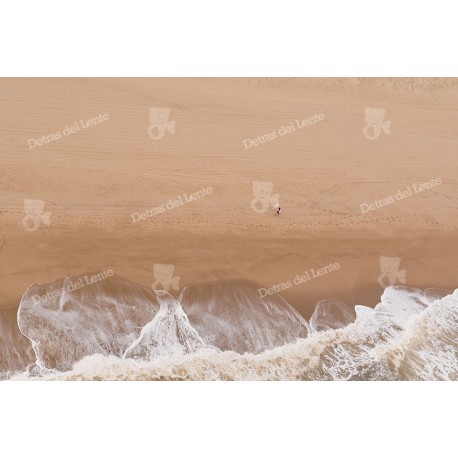 La costa desde el cielo