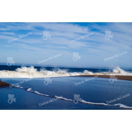 El mar y el Arroyo Maldonado