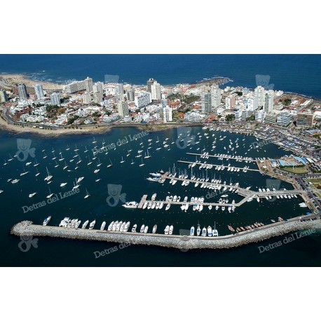 Puerto de Punta del Este, vista aérea