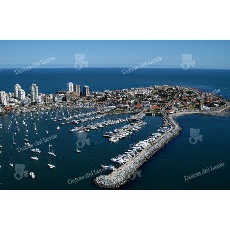 Puerto de Punta del Este, vista aérea
