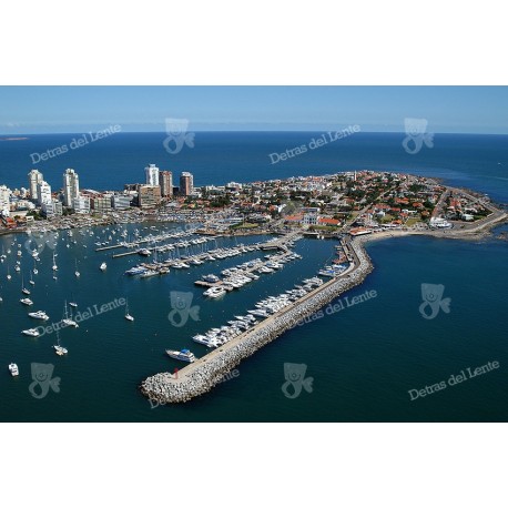 Puerto de Punta del Este, vista aérea