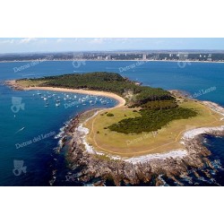 Isla de Gorriti, vista aérea
