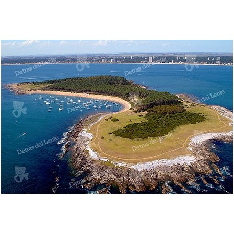 Isla de Gorriti, vista aérea