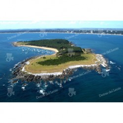 Isla de Gorriti, vista aérea