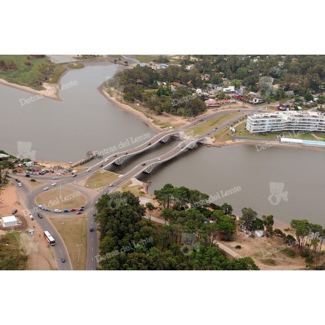 Puente de La Barra, vista aérea