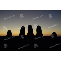 Los Dedos al atardecer