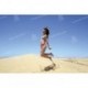 Modelo en médanos de Cabo Polonio