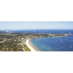 Playa de Portezuelo vista aérea