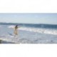 Modelo sobre la playa